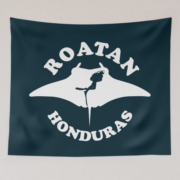 Item preview, Swimming with Manta Ray | Scuba Diving Roatan Honduras designed and sold by TMBTM.