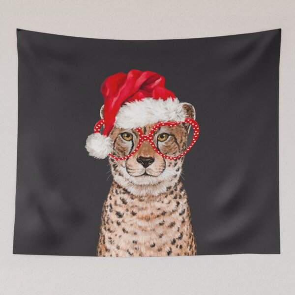 Item preview, Christmas Stylish Cheetah designed and sold by bignosework.