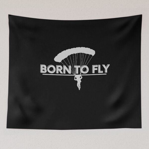 Item preview, Born to fly, skydiving designed and sold by HarriPaloma.