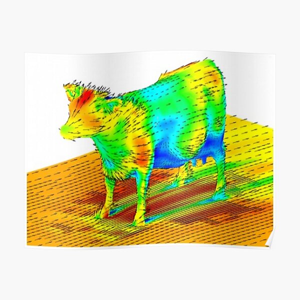 Cow Funny Posters Redbubble