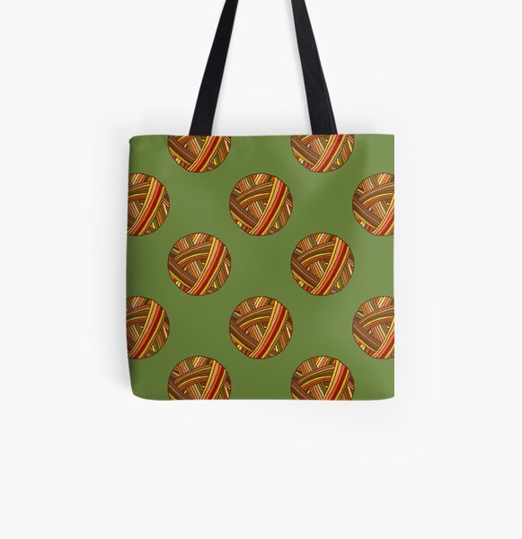 Autumn Yarn All Over Print Tote Bag