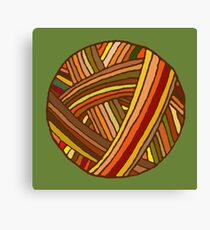 Autumn Yarn Canvas Print