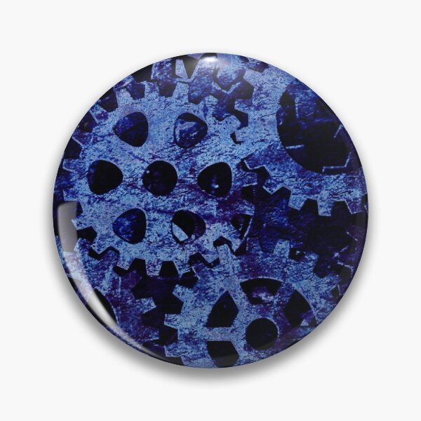 Item preview, blue gears. designed and sold by MirBer.