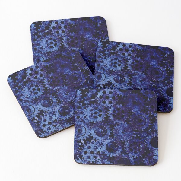 Item preview, blue gears. designed and sold by MirBer.