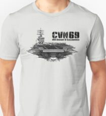 USS Dwight D. Eisenhower CVN-69 Unisex T-Shirt