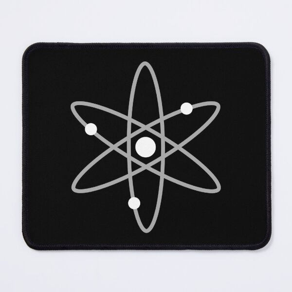 Item preview, Cosmos ATOM Crypto Altcoin - Clean White Outline Logo designed and sold by CryptoMoods.