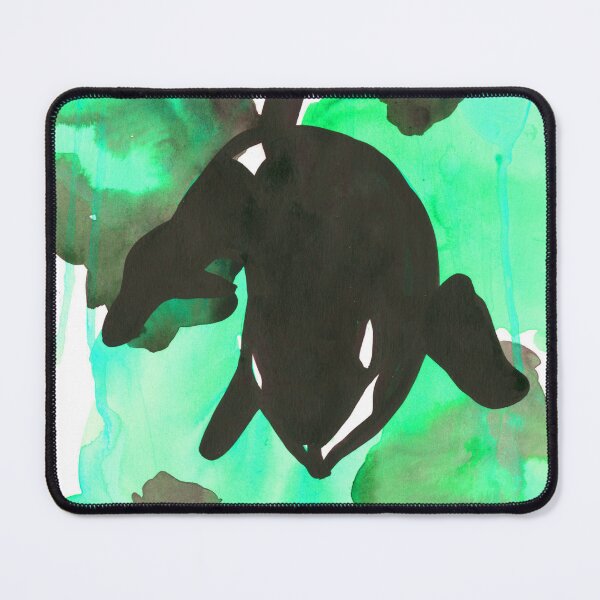 Item preview, Diving Orca - Mint Green designed and sold by Niina Niskanen.