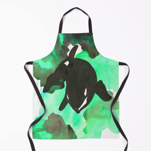 Item preview, Diving Orca - Mint Green designed and sold by Niina Niskanen.