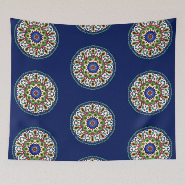 Item preview, Folk Art 1 Mandala  designed and sold by HealingHearts17.