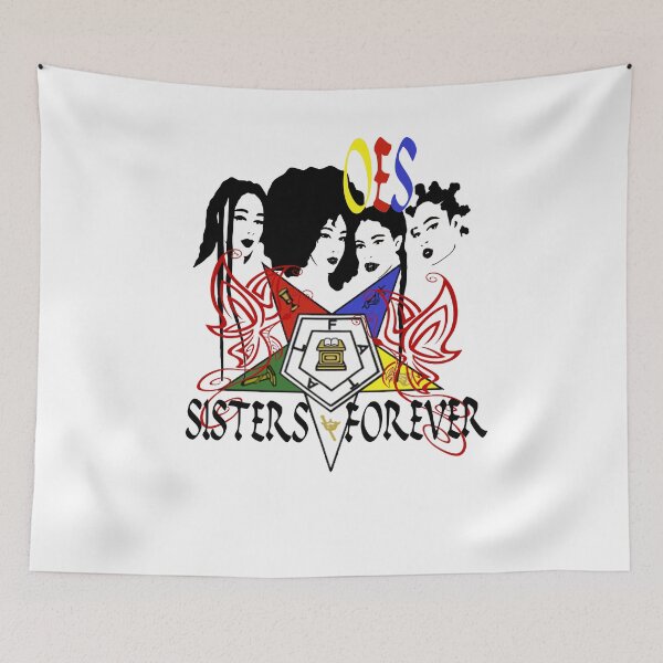 Item preview,   OES Order Of The Eastern Star Logo Sisterhood Sistar designed and sold by TopTeeShop.