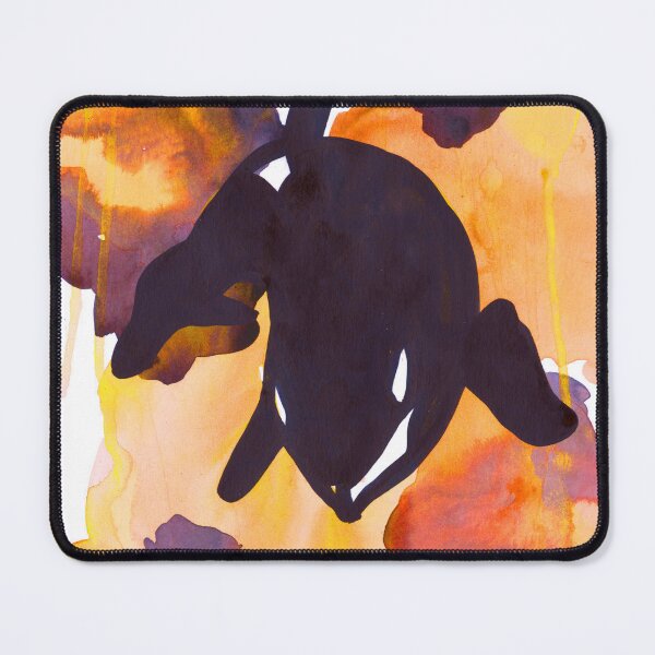 Item preview, Diving Orca - Orange and Yellow  designed and sold by Niina  Niskanen.