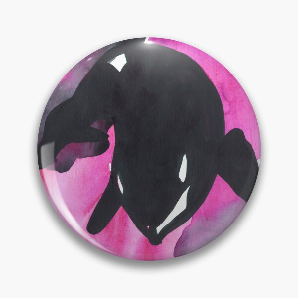 Item preview, Diving Orca - Pink designed and sold by Niina  Niskanen.