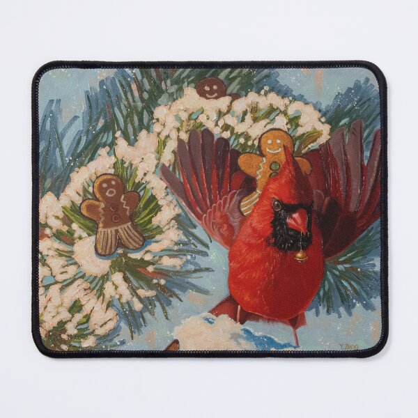 Item preview, Cardinal ride fantasy oil painting designed and sold by Yue Zeng Art Studio.