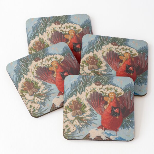 Item preview, Cardinal ride fantasy oil painting designed and sold by Yue Zeng Art Studio.