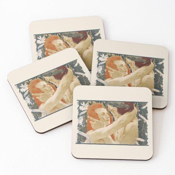 Item preview, Vintage Lovers Enigma L'Estampe Moderne by Henri Jules Ferdinand Bellery–Desfontaines. designed and sold by artemisxluna89.