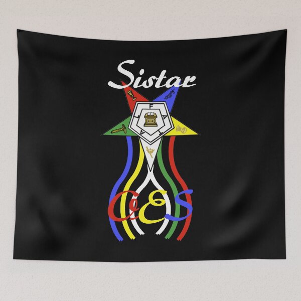 Item preview,  OES Order Of The Eastern Star Logo Sisterhood Sistar designed and sold by TopTeeShop.