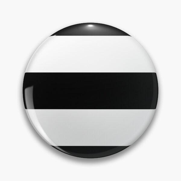 Item preview, Black and White Minimal Horizontal Stripe Pattern designed and sold by All-Black-White.