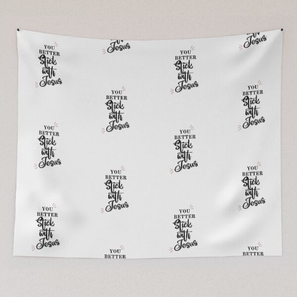 Item preview, im stickin with jesus designed and sold by DareDreams.