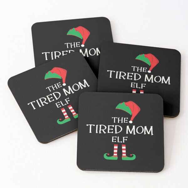 Item preview, the tired mom elf christmas gift  designed and sold by artzaka.