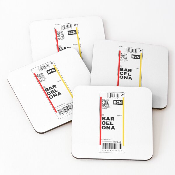 Item preview, Barcelona Boarding Pass designed and sold by The Shark  Designer.