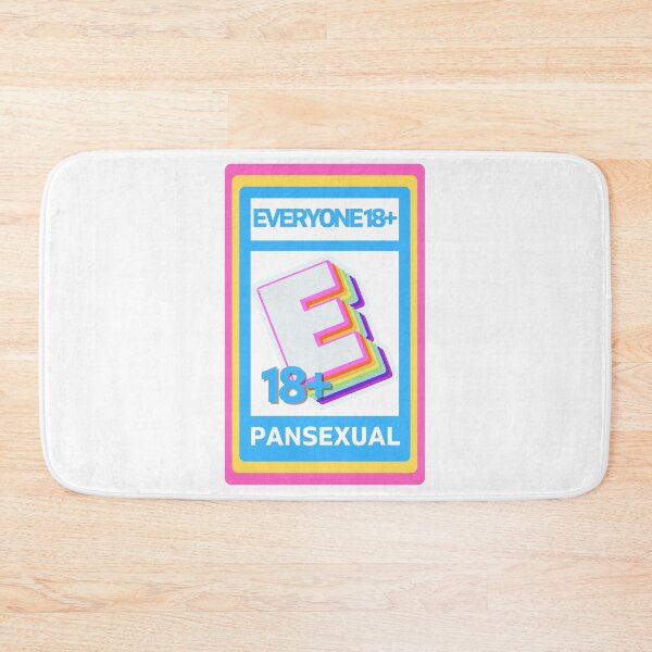 Item preview, Pansexual Rated E for Everyone designed and sold by VirtualFaries.
