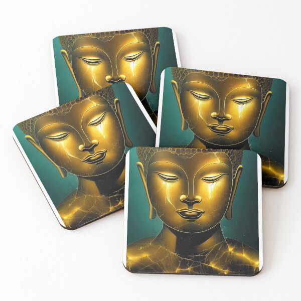 Artikelvorschau, Buddha-Statue aus zerbrochenem Glas entworfen und verkauft von osssoconcept.