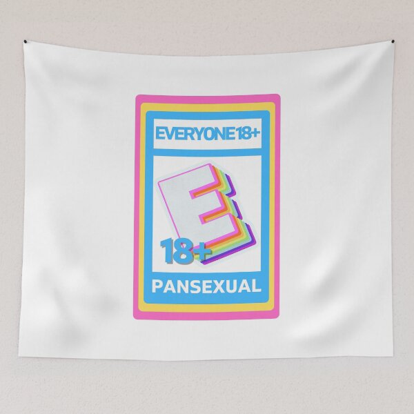 Item preview, Pansexual Rated E for Everyone designed and sold by VirtualFaries.