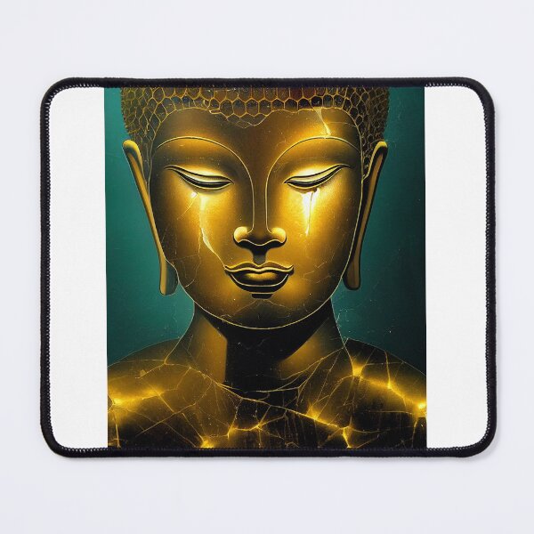 Item preview, Broken glass Buddha statue designed and sold by osssoconcept.
