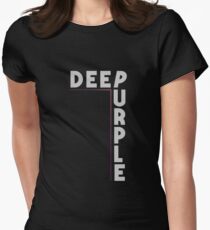 deep purple Women's Fitted T-Shirt