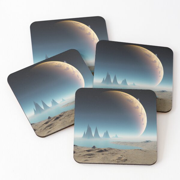 Item preview, Calm Waters on a Distant World designed and sold by SteamedpunkVegg.