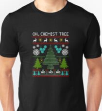 Chemist Tree Shirt Oh Chemistry Tree Ugly Christmas Unisex T-Shirt