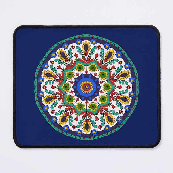 Item preview, Folk Art 1 Mandala  designed and sold by HealingHearts17.