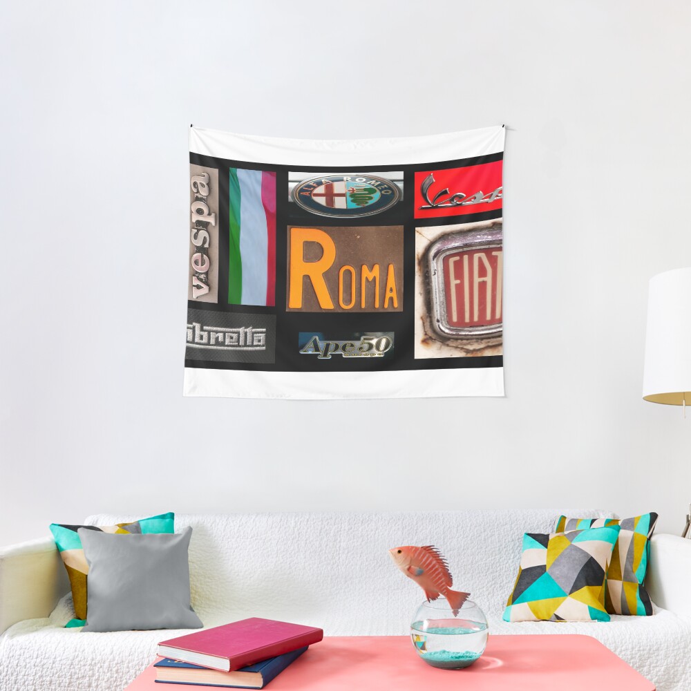 Italian Brands Tapestry
