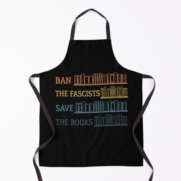 Item preview, Ban the fascists save the books - Bookworms designed and sold by Raiko-art.