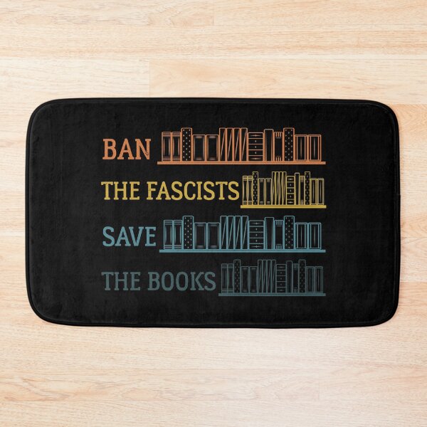 Item preview, Ban the fascists save the books - Bookworms designed and sold by Raiko-art.