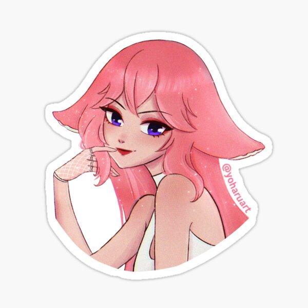 "Yae Miko" Sticker for Sale by yoharuart | Redbubble
