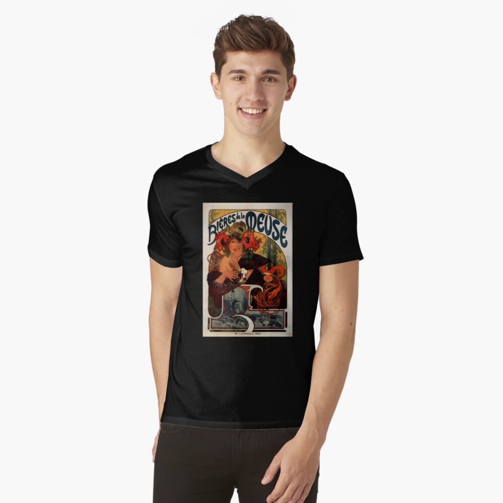 Item preview, V-Neck T-Shirt designed and sold by RozAbellera.
