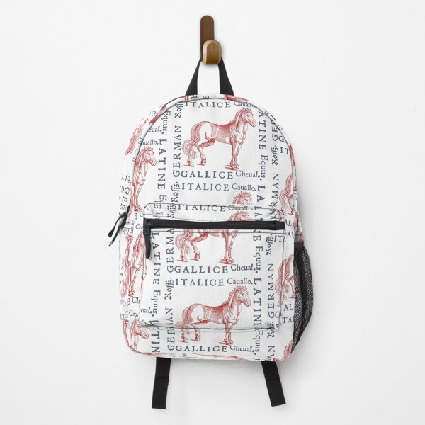 Item preview, Medieval Horse with Translations from year 1560 designed and sold by pelagio.