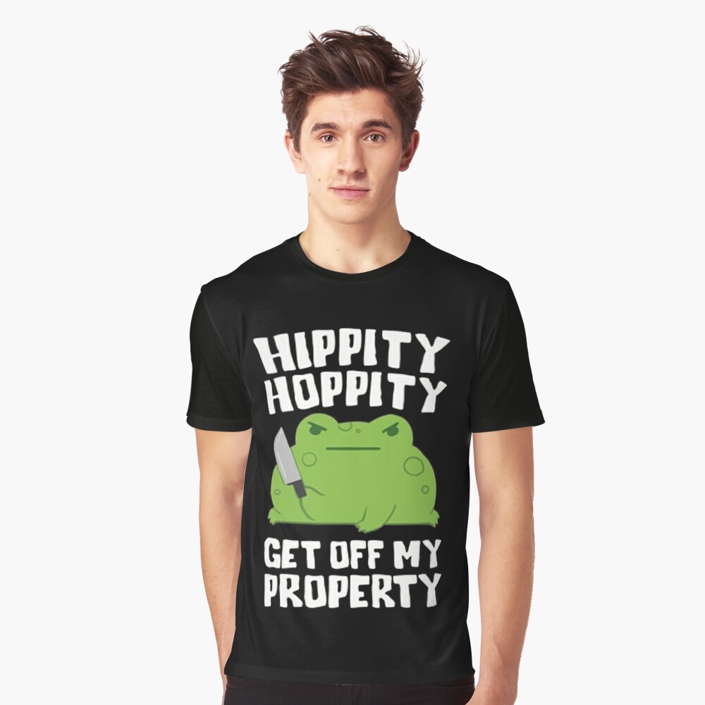 HIPPITY HOPPITY GET OFF MY PROPERTY Poster for Sale by Beshine