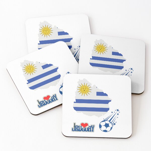 Item preview, Uruguay Map Flag designed and sold by Tienda-Vane.