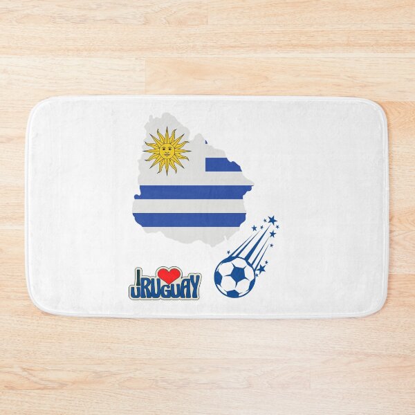 Item preview, Uruguay Map Flag designed and sold by Tienda-Vane.