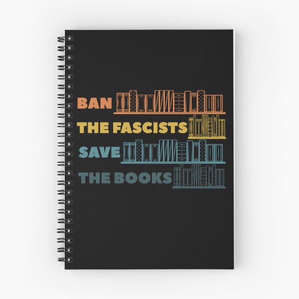 Item preview, Ban the fascists save the books - Bookworms designed and sold by Raiko-art.