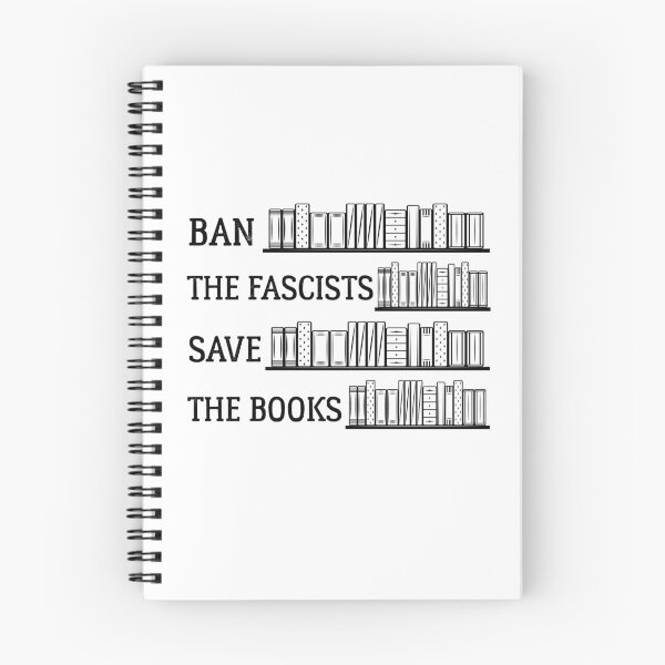Item preview, Ban the fascists save the books - Bookworms designed and sold by Raiko-art.