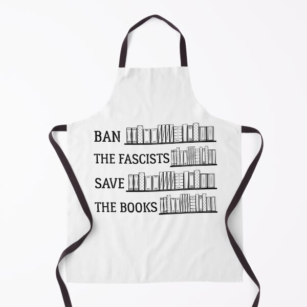 Item preview, Ban the fascists save the books - Bookworms designed and sold by Raiko-art.
