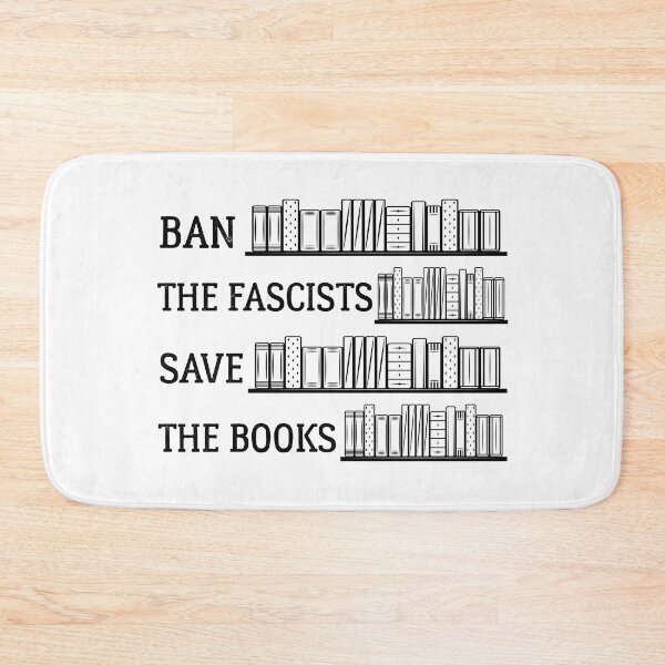 Item preview, Ban the fascists save the books - Bookworms designed and sold by Raiko-art.