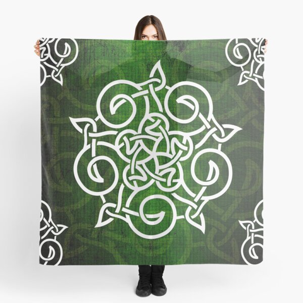 Tuch celtic,gohtic mittelalter in blau Drachen Tagesdecke