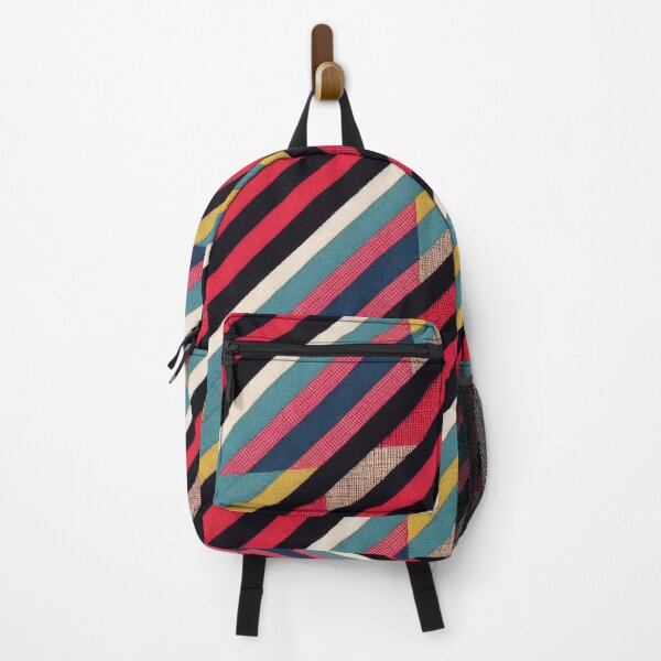 Item preview, Colorful Patchwork Stripes designed and sold by BuraxisDesigns.
