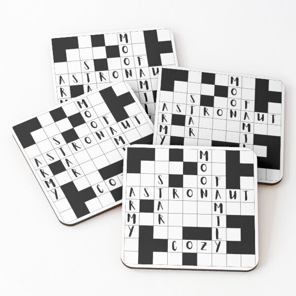 Item preview, The Astronaut's Crossword Puzzle designed and sold by pinkmicrophone.