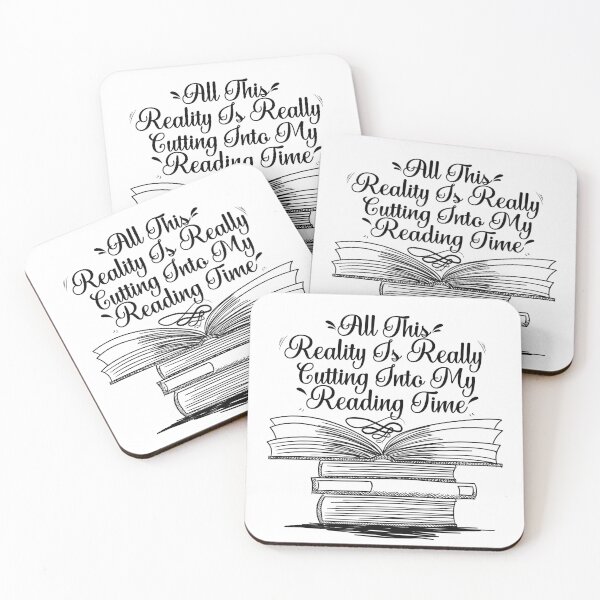Item preview, All This Reality Is Really Cutting Into My Reading Time designed and sold by ArtByMouad.