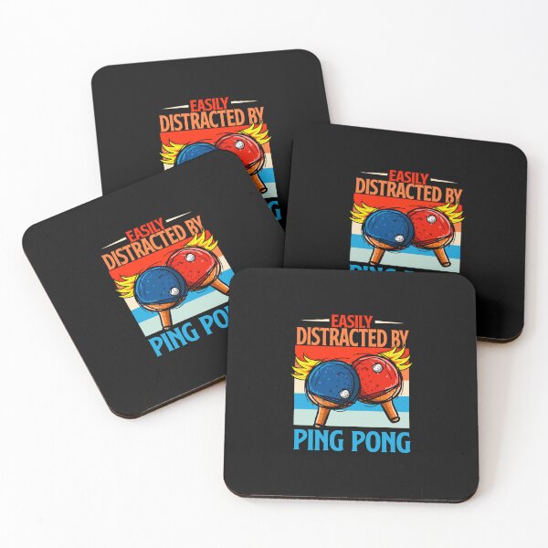 Item preview, Easily Distracted By Ping Pong Legend Table Tennis designed and sold by Músico Ilustre.